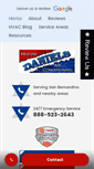 Mobile Screenshot of danielshvac.com